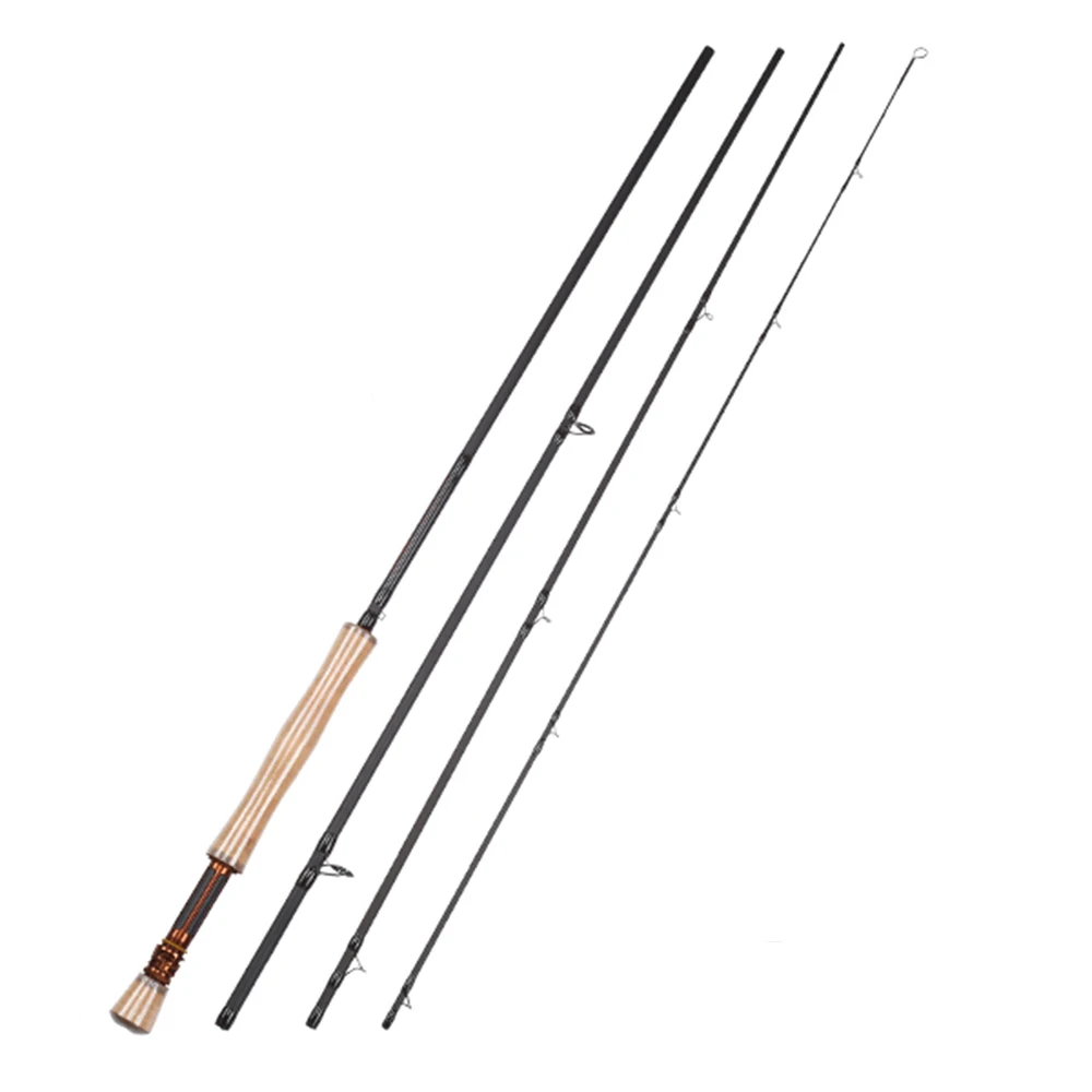 Карбоновая пробковая Удочка Newbility 8 футов 9 10 3/4WT 5/6WT 7/8WT Toray 30T 36T 4 секции Honor удочка для