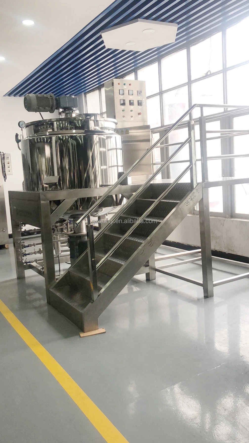 Mixer On Line Liquid Solid Mixing Equipment Soap Making Machine Lotion Machines Industrial Homogenizer Plant Wholesale Mixer