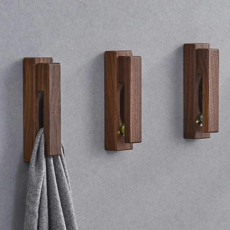 Stylish And Incredibly Wooden Towel Holders For The Bathroom