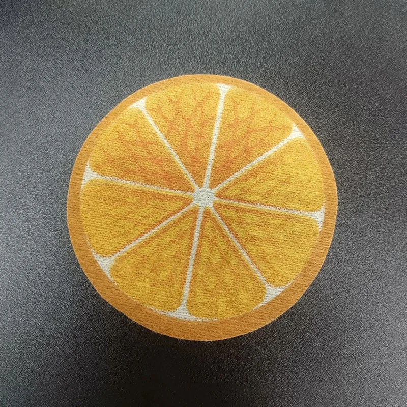 Printed Lime Orange Custom Korean Skin Care Wholesale Eye Sheet Mask