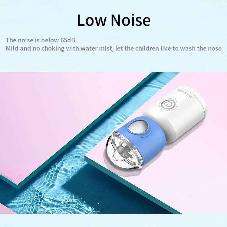Spray Type Over 3 Years Old Children Nasal Sinus Rinse Nasal Irrigation Electronic System Nasal Rinser Kids Nose Cleaner