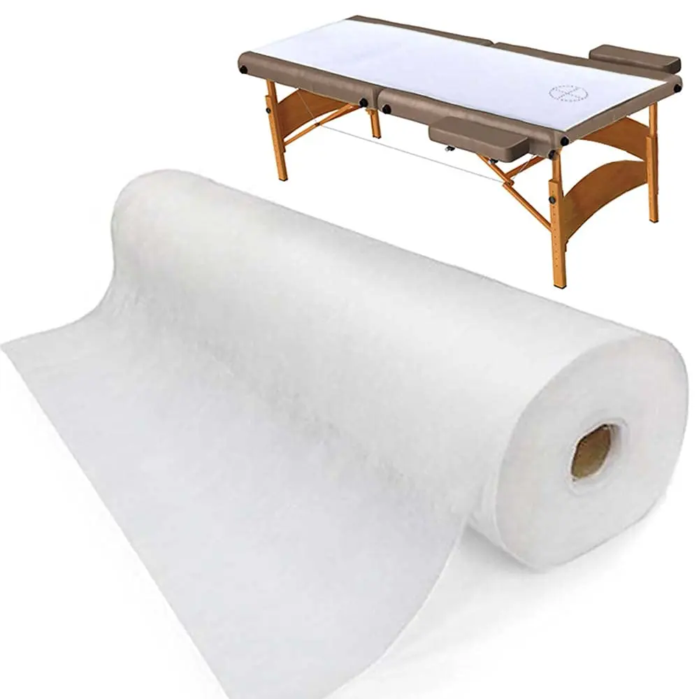 Больничный 100 полипропиленовый нетканый материал Медицинский Полипропилен хирургический нетканый материал Водонепроницаемая одноразовая простыня рулон