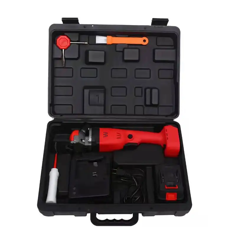 Cordless Sheep Shears Professional Electric Sheep Shearing Clippers With Battery Animal Clippers for Alpacas Goats Cattle Farm