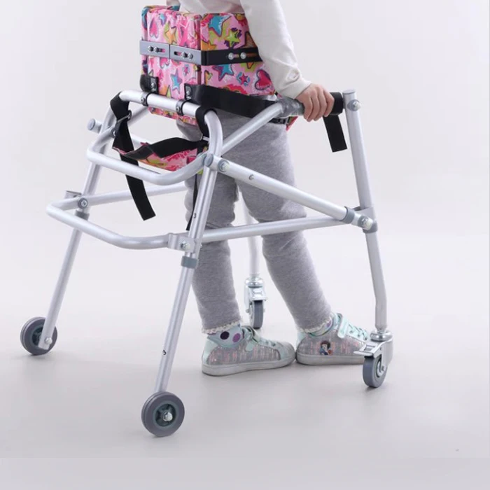 Child Stand Up Walker Medline Walker With Seat and Brakes For Child