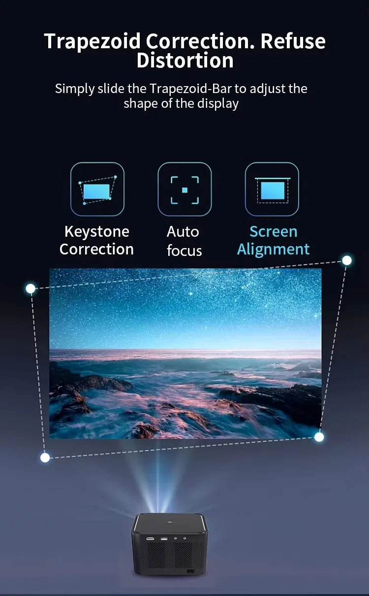 Проектор Yinzam HY350S обновление HY350 автофокус Keystone шарнирный подвес домашний кинотеатр видео Wi-Fi 6 тройных светодиодных проекторов