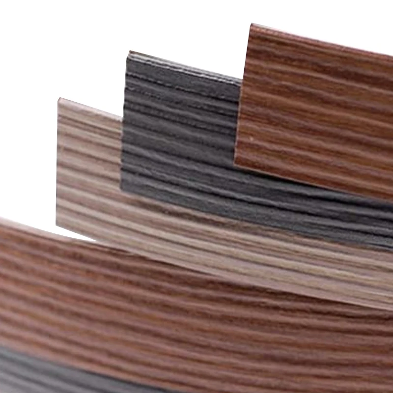 Co-Extrusion Pvc U Trim Furniture Cabinet 3Mm Formica 19 Mm Wood Finished 5Mm Thick Laminated Edge Banding