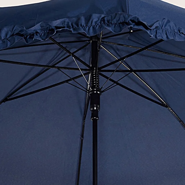 China Factory Wholesale 21 Inch Plastic Handle Straight Gothic Umbrella With Logo Prints