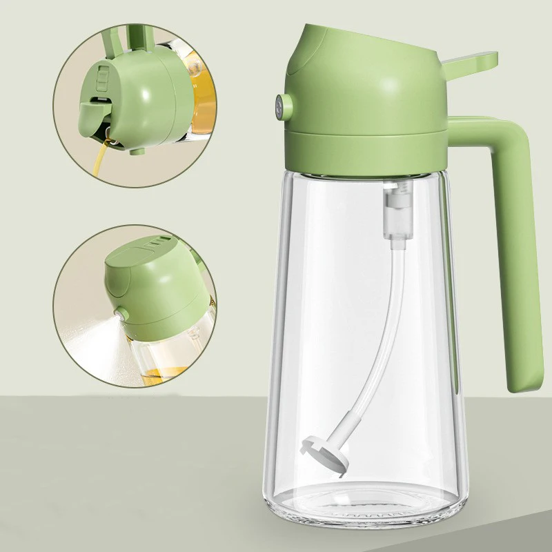 Кухня 470 мл оливковое масло спрей стеклянная бутылка герметичность гриль барбекю распылитель масла дозатор для приготовления пищи