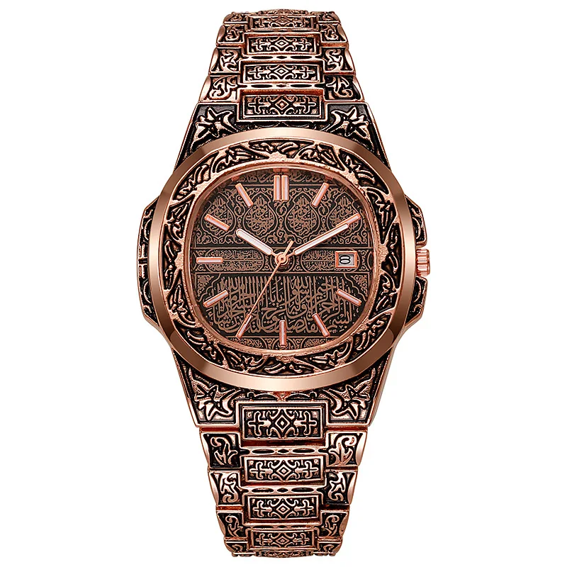 D-13 Женские квадратные кварцевые часы с кристаллами и стеклянным циферблатом relogio feminino de ouro винтажные