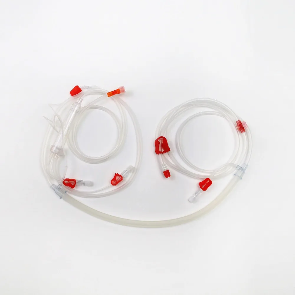 Медицинская одноразовая Стерильная вакуумная трубка для гемодиализа для сбора крови, диализный катетер