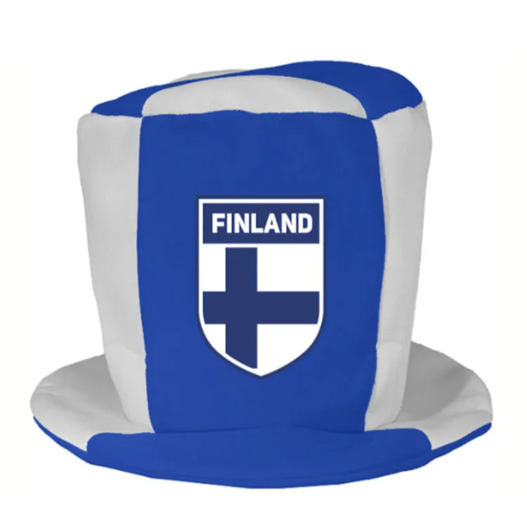 Custom USA Football Fans Cheering Hat Crazy Carnival Soccer Party American Hat with Country Flag
