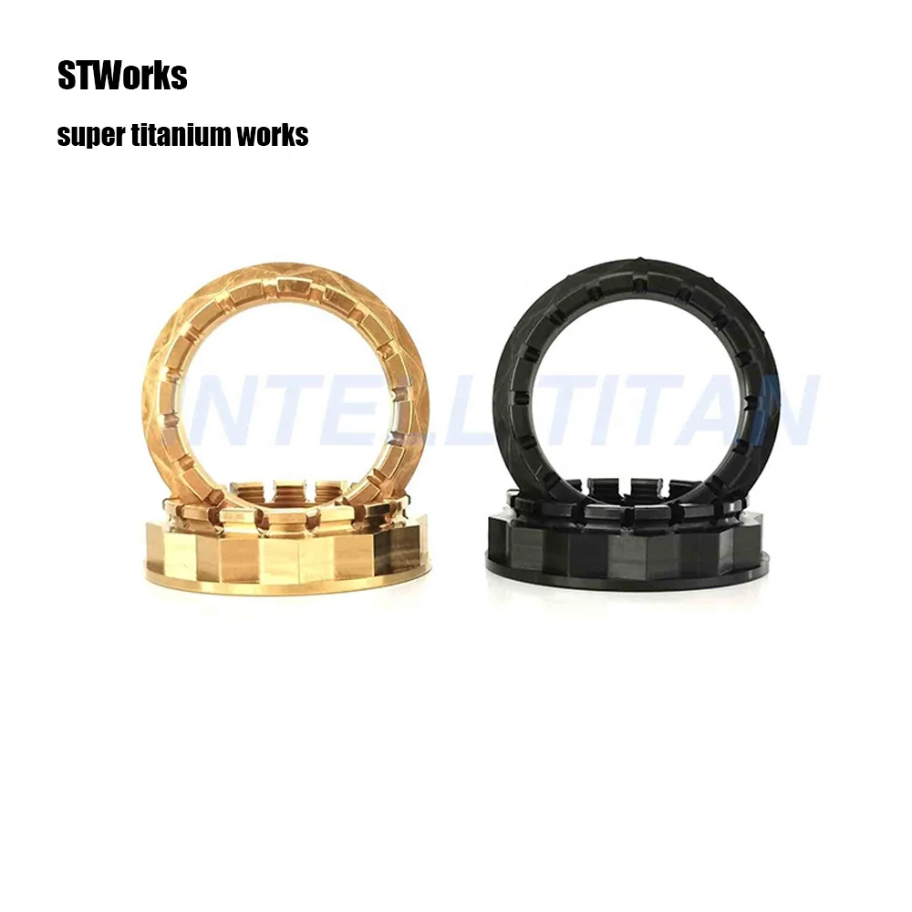 Shaped Titanium nut DUCATI Titanium motorcycle axle nut M48*1.5