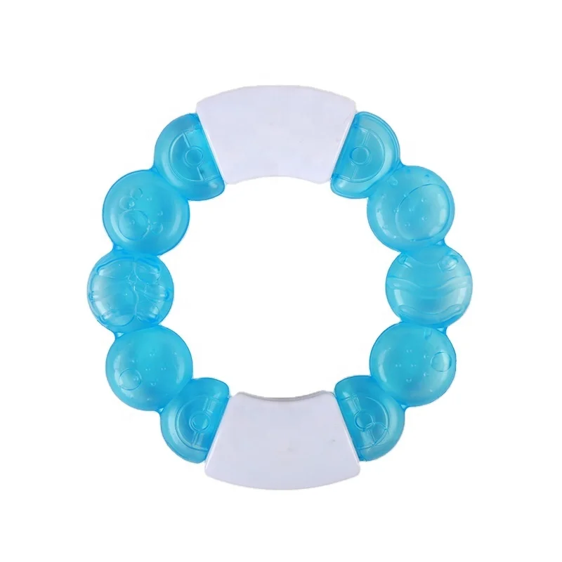 
Longwell New Design Toy Baby Water Teething Ring EN71 Teether Shape Water Filled EVA Distilled Water Round Lovely Soft Toy 