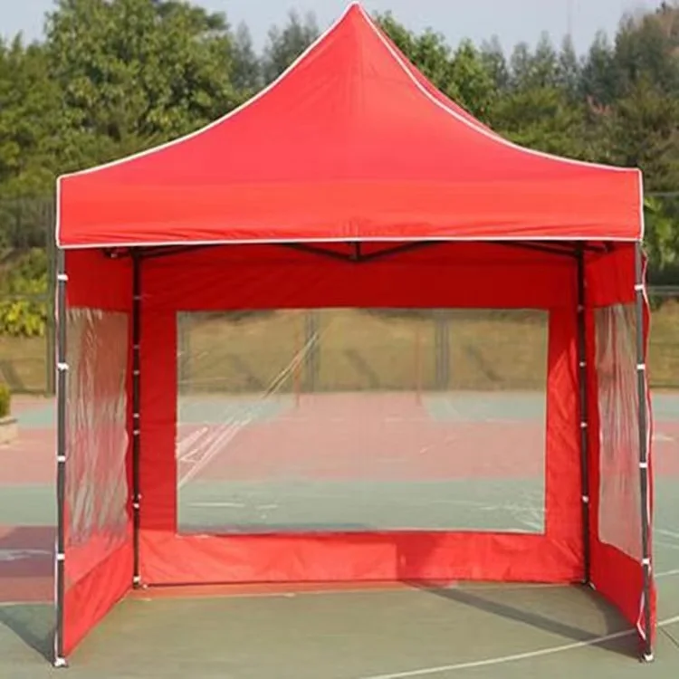 Folding Easy Set Up Steel Frame Trade Show Tent Pop-Up Canopy for Advertising Display