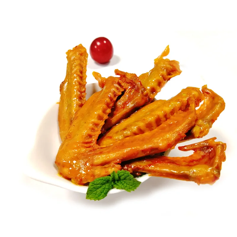 
Duck wings 95g salt baked flavor black duck flavor marinated cooked food leisure small meat jerky meat snacks 