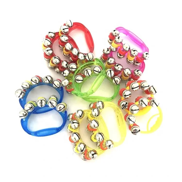 Wholesale Jingle Hand Bell Toy Kids Education Percussion Instrument
