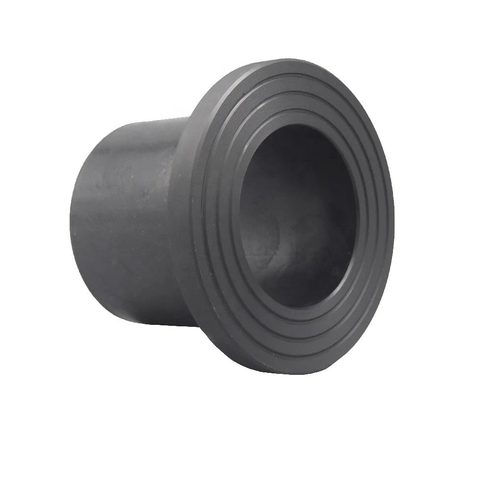 
HDPE pipe fittings plumbing materials hdpe pipe stub end flange adapter welding PE100 
