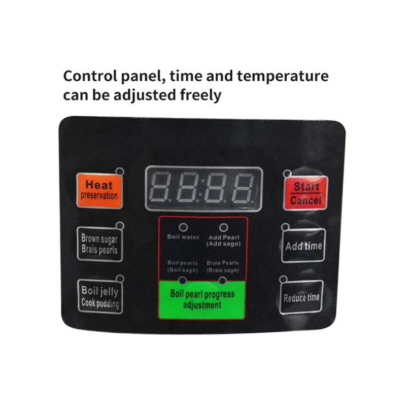 19L Commercial Bubble tea equipment tapioca pearl maker 110/220V boba cooker for milk tea shop