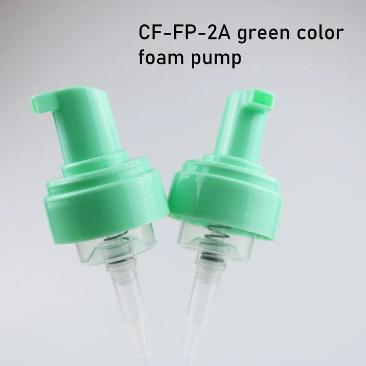 40mm 42mm foam pump colorful plastic liquid dispenser pump foam soap pump for shampoo bottle for daily usage