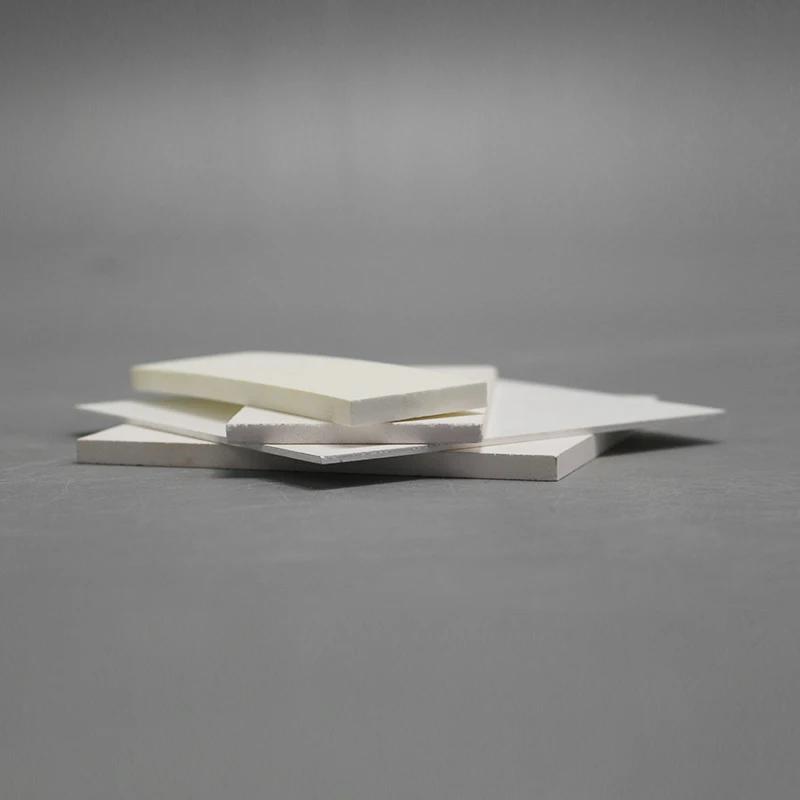 High Purity Magnesia Ceramic Rectangular Plate High Temperature Gasket 68*55*2