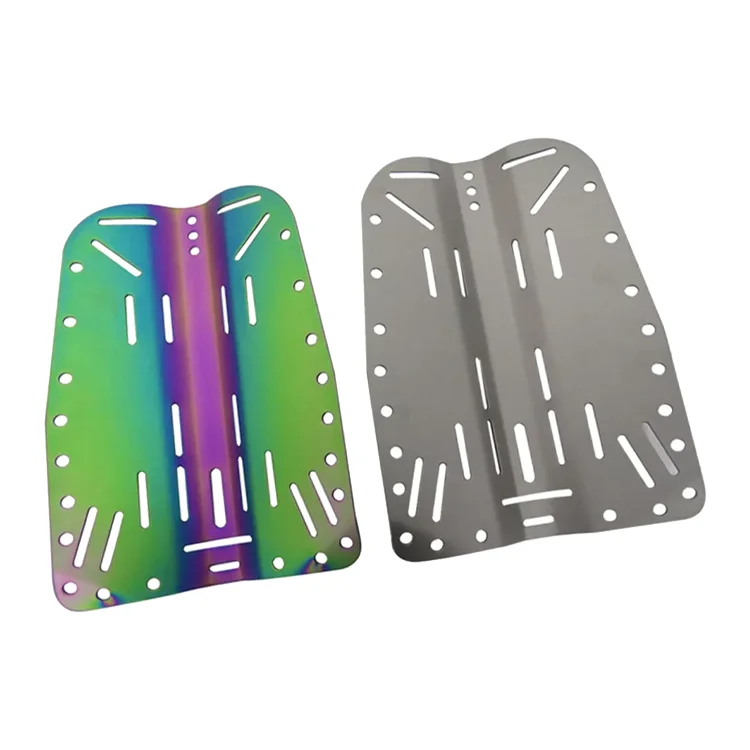 Custom Manufacture Aluminium Scuba Backplate Diving Double Single Tank Adapter BCD plate
