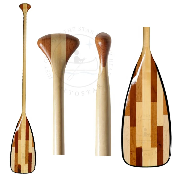Wooden WaterCrafts Wholesale cedar Canoe With Ribs Matte Fishing Kayak/Boat/Canoe paddle