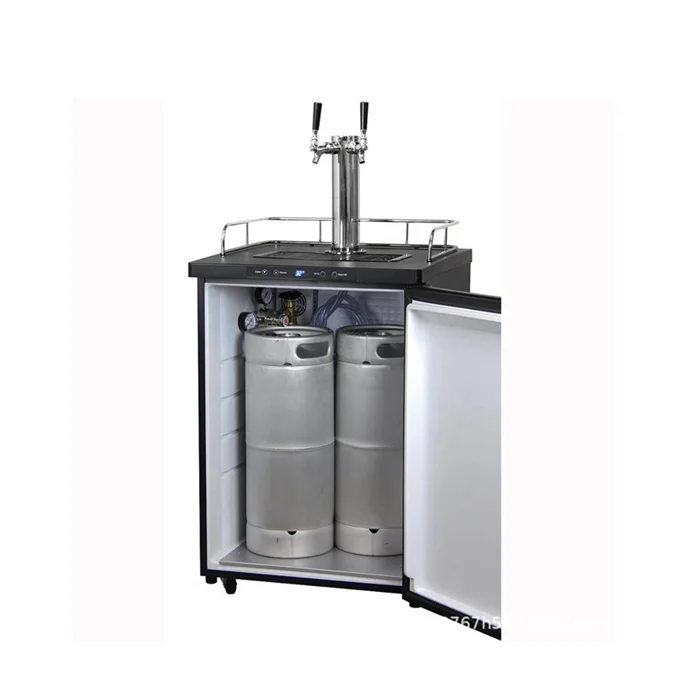 High Speed Beer Draft Stored Refrigerated Tower Dispenser With Digital Display