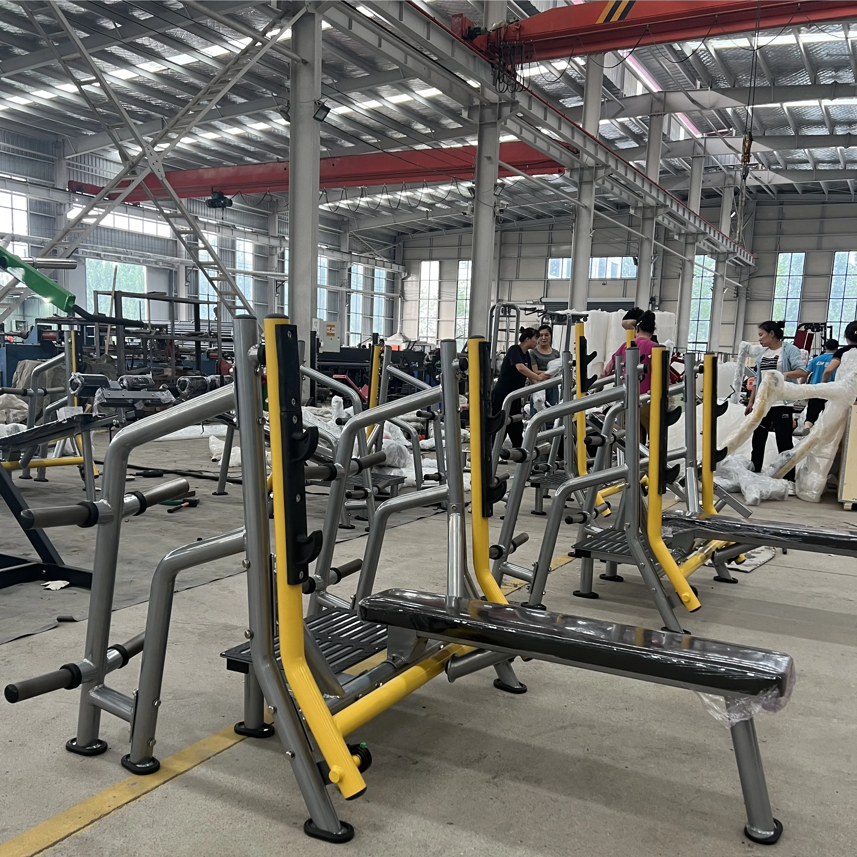 gym cross trainer training equipment body building fitness equipment  bench press