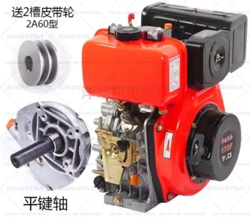 15hp Strong Power 195F Single Cylinder Diesel Engine Power
