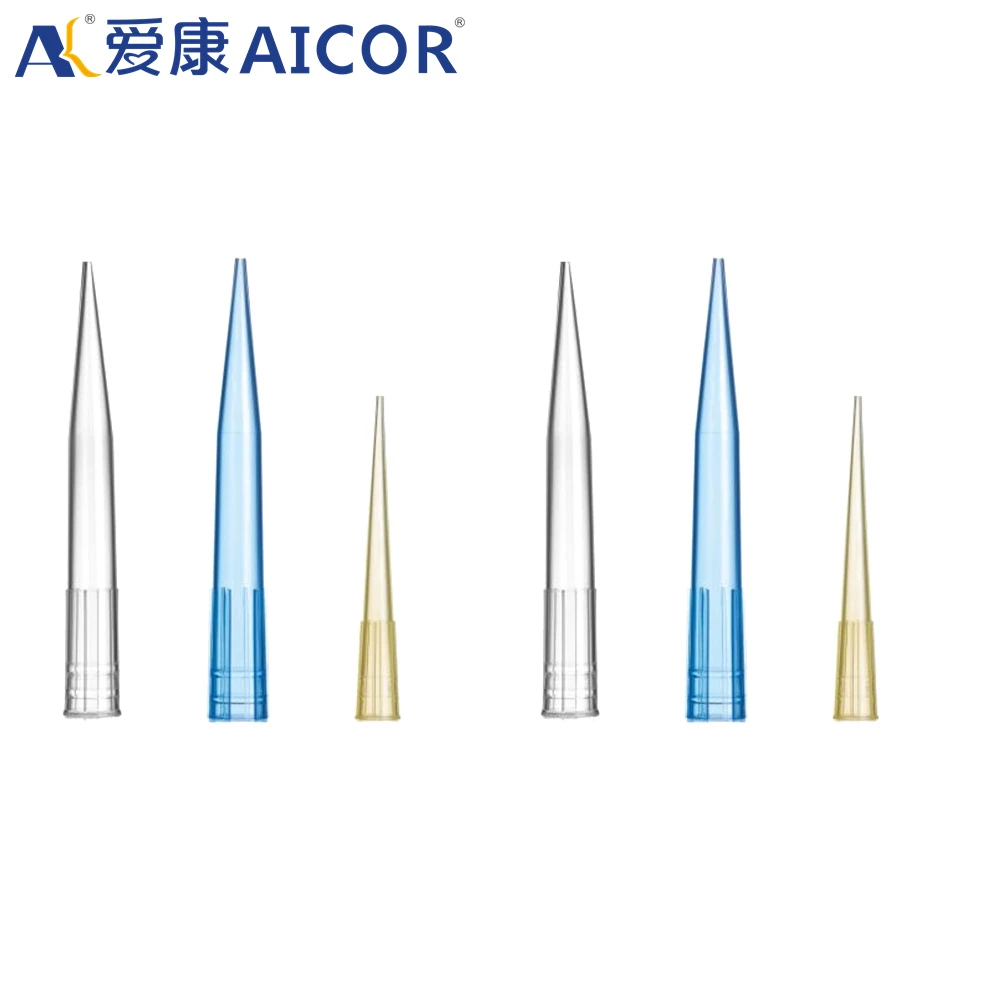 Factory Direct medical supplies lab micro plastic transfer pipette filter pipette tips match with Pipettor