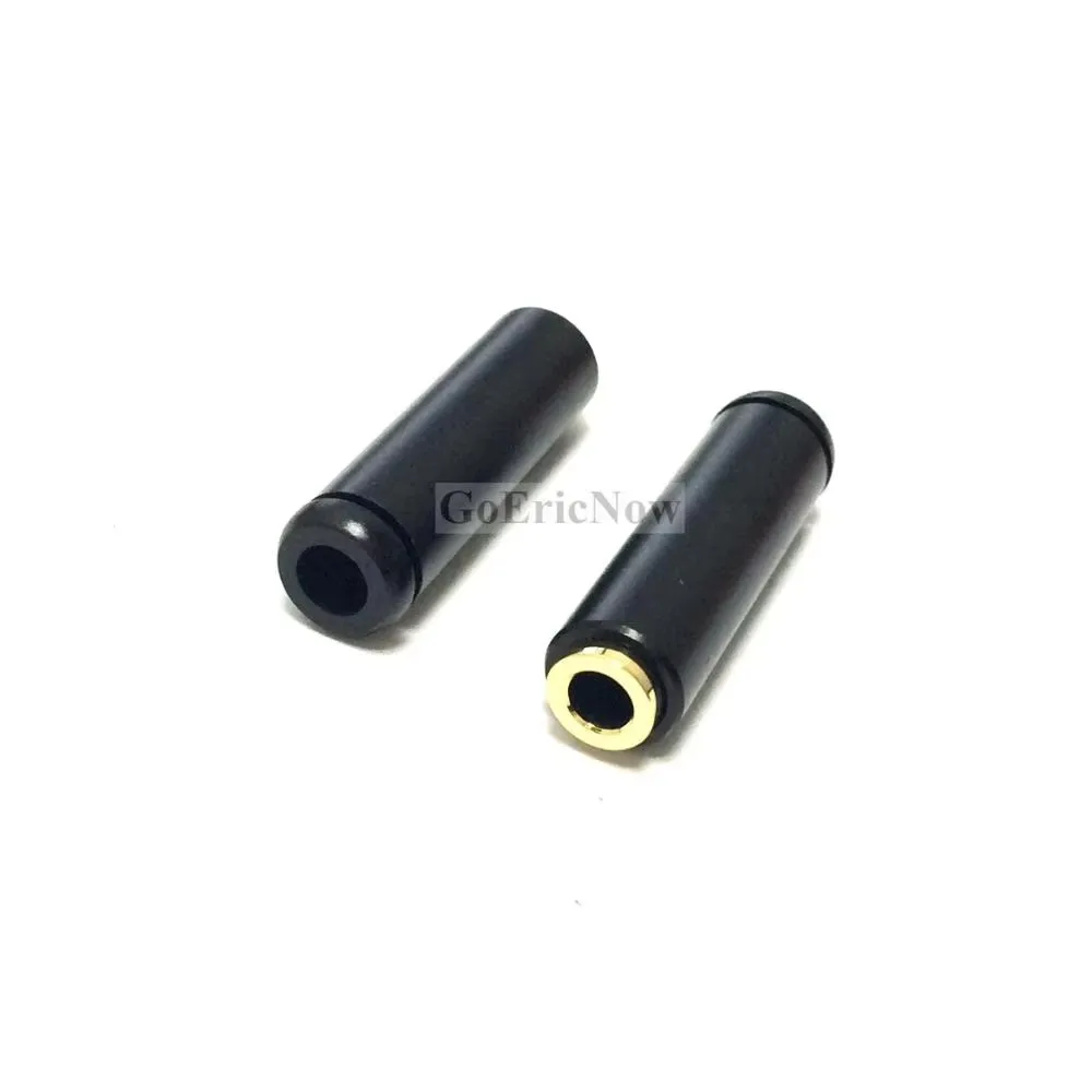 Aluminum Jack 3.5 Audio female jack 3.5mm 4 pole Stereo socket Gold Plated Wire Connector Earphone DIY
