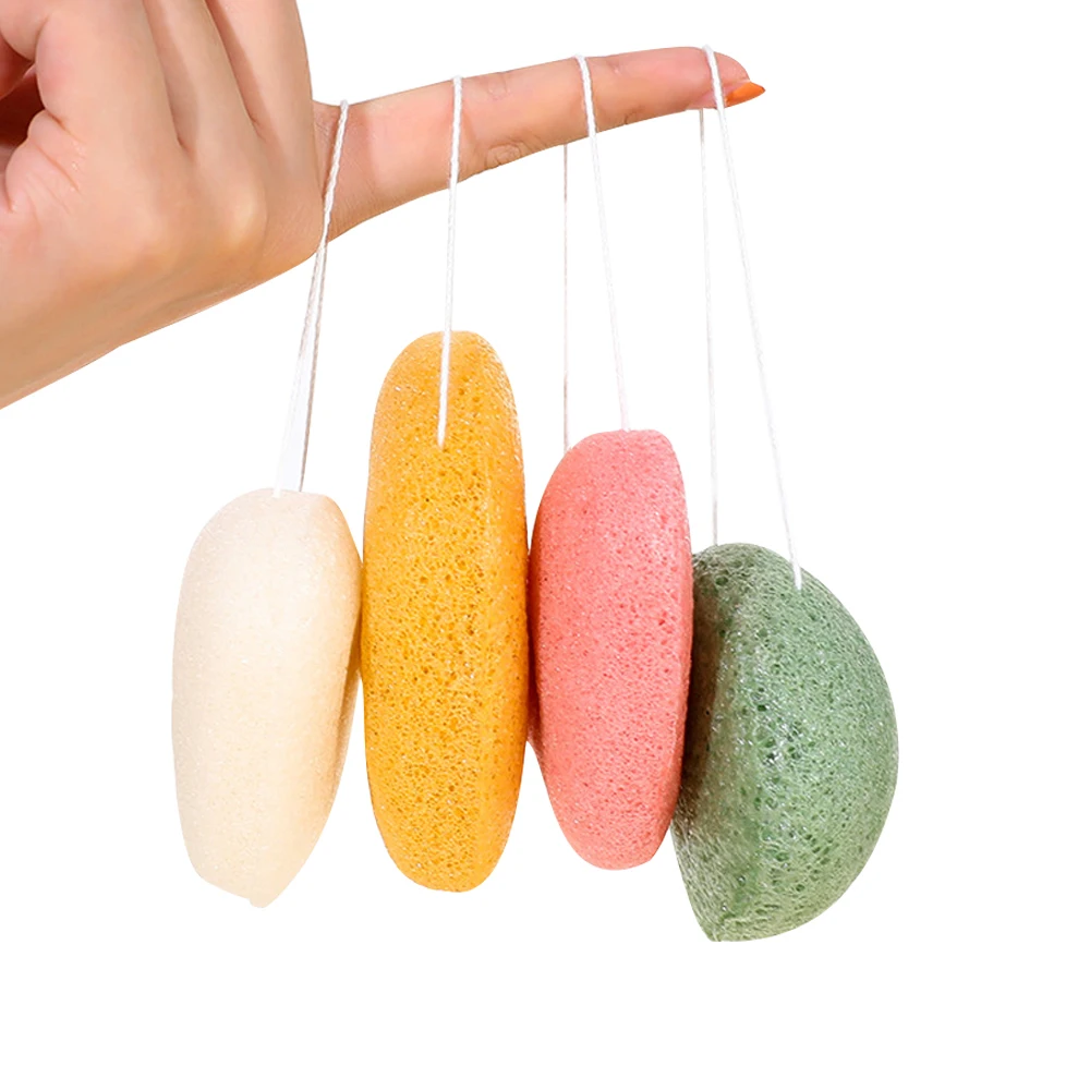 100% натуральное органическое химическое клейкое вещество очищающее растительное волокно Коньячная губка