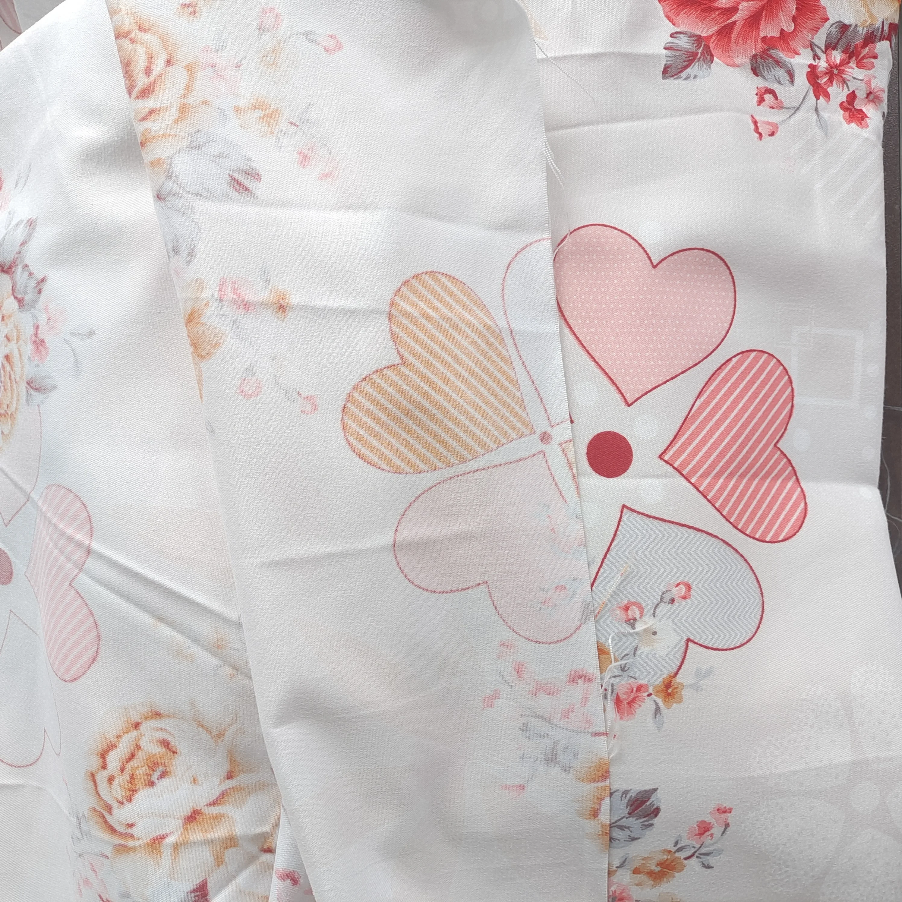 Chinese manufacture new design bed sheet set queen bed quilt cover set two tone microfiber duvet cover