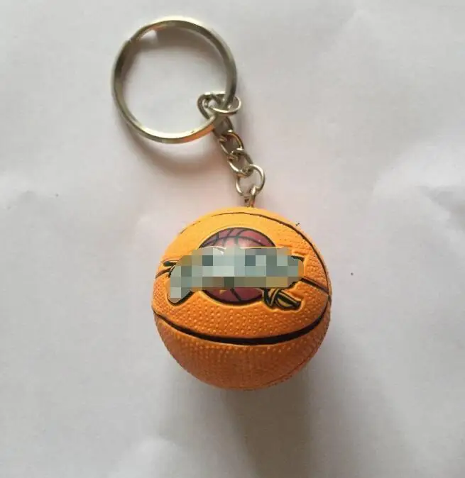 Изготовленный На Заказ 3d мини пластиковый баскетбольный брелок спортивный