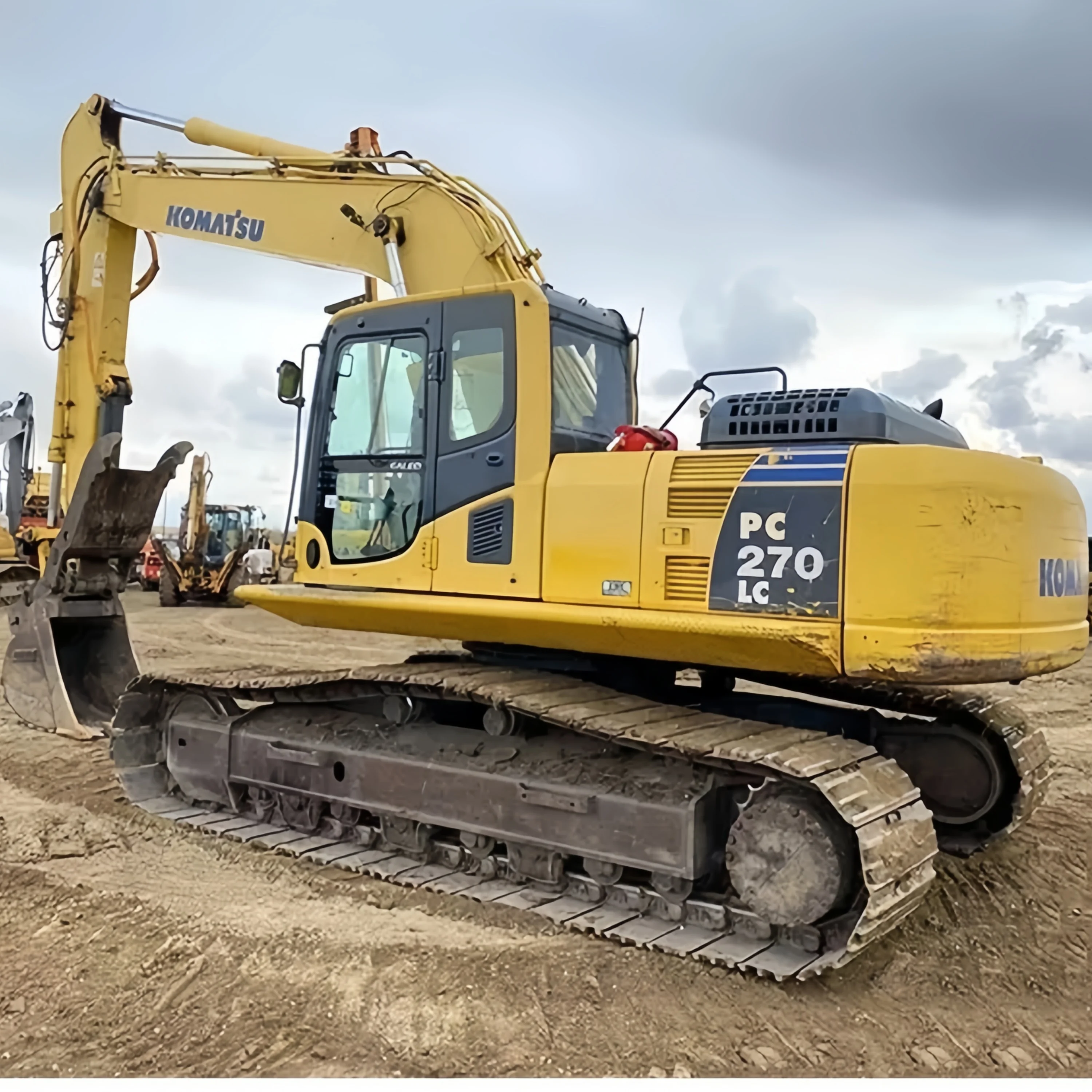 Used KOMATSU PC270LC Crawler Excavator Japan Used Tracks Excavator For Sale