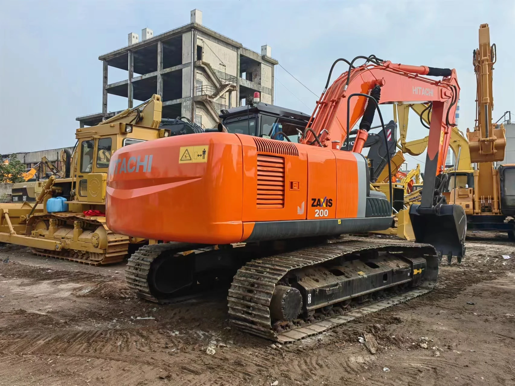 Производство год 2020 б/у Экскаватор Hitachi экскаватор машина ZX200 ZX120 ZX350 распродажа