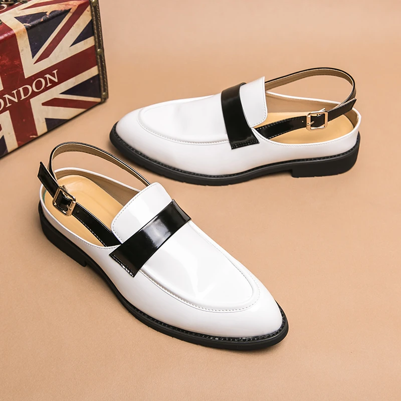 001 latest style summer leather sandals for men