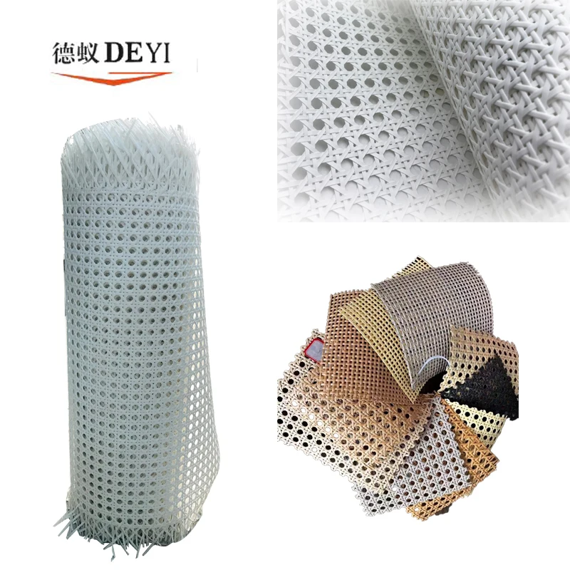 Top Quality 100% Natural Bleached Indonesia Rattan Cane Webbing Roll For Furniture 1/2 3/8 Mesh Woven Wholesale
