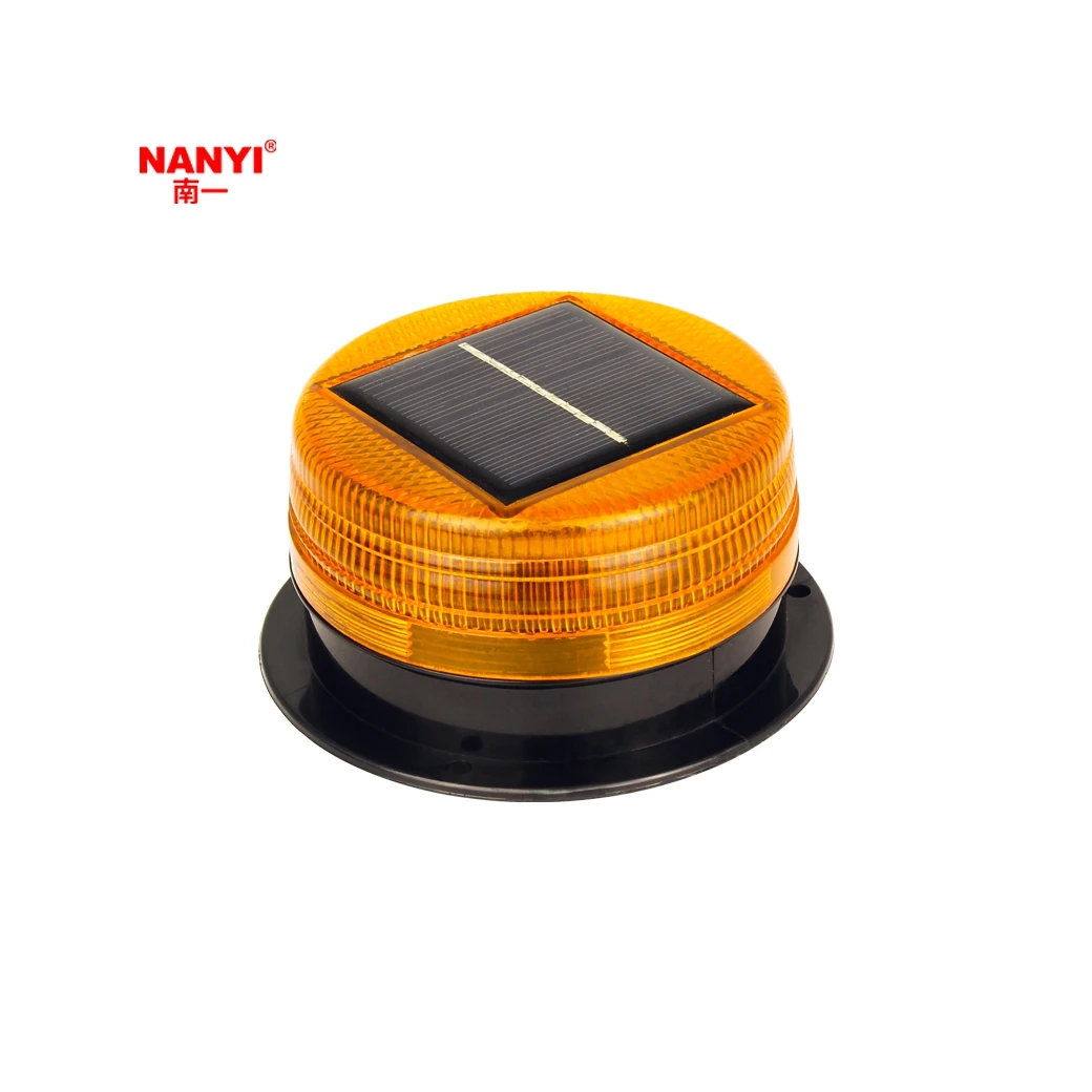 Solar energy safety warning explosion flashing light flashing signal light flashing light for road construction ships at night