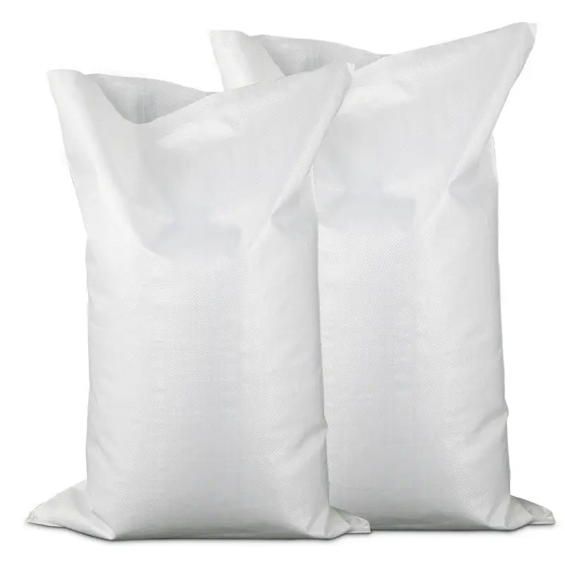 customise 50 kg used rice feed fish corn flour bag 100kg 50kg pp woven bag