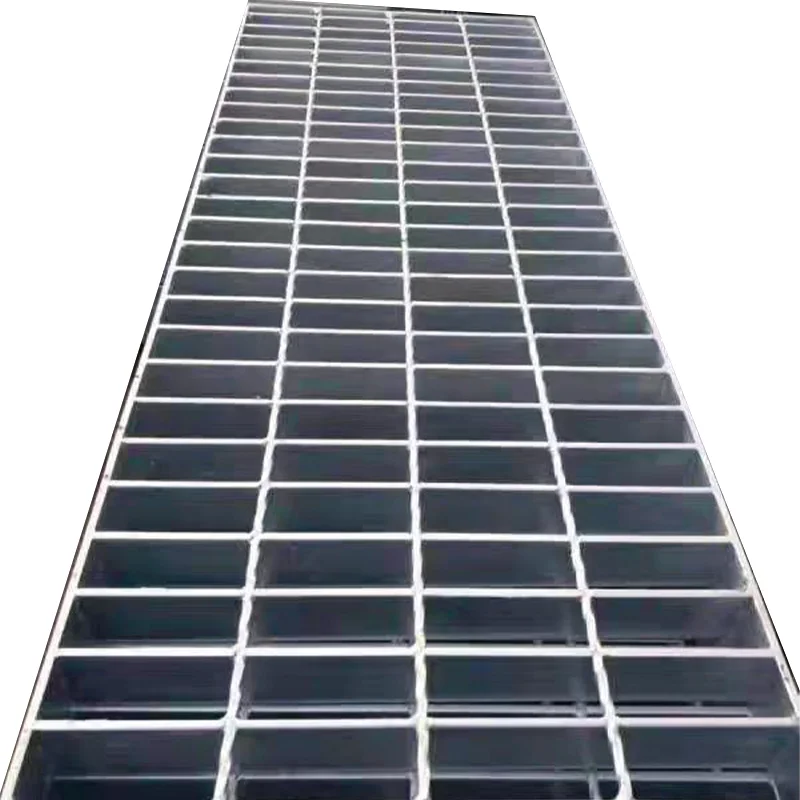 Bearing Bar 25 X 5 mm Hot Dipped Galvanized Welded Metal Walkway Flooring Steel Grating