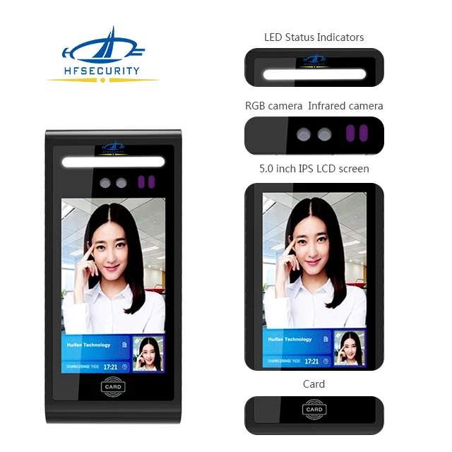 HFSecurity RA05 Free API Document Software Face Time Attendance Access control Wifi Free SDK
