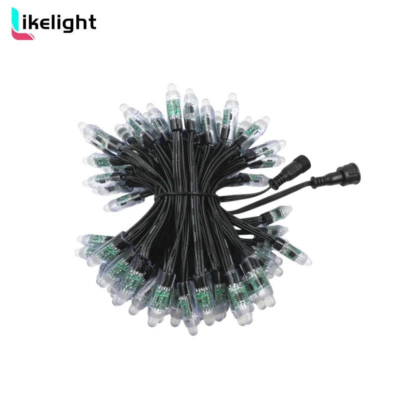 DC5V/12V Waterproof Full Color 1903 ws2811 TM1809 GS8208 DMX512 12mm Bullet LED Pixel Light for Christmas Decoration LED Modules