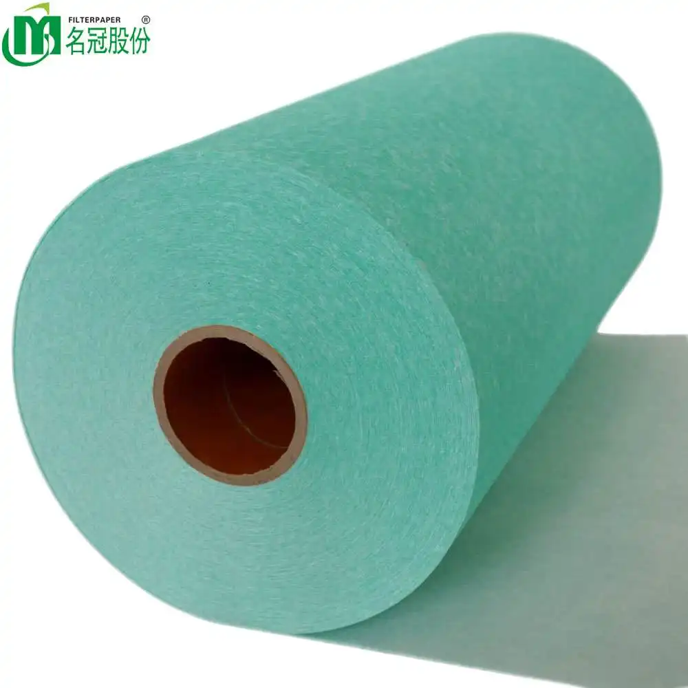 Manufacturer supply high filter efficiency H14 low air pressure drop synthetic non-woven filter fabric