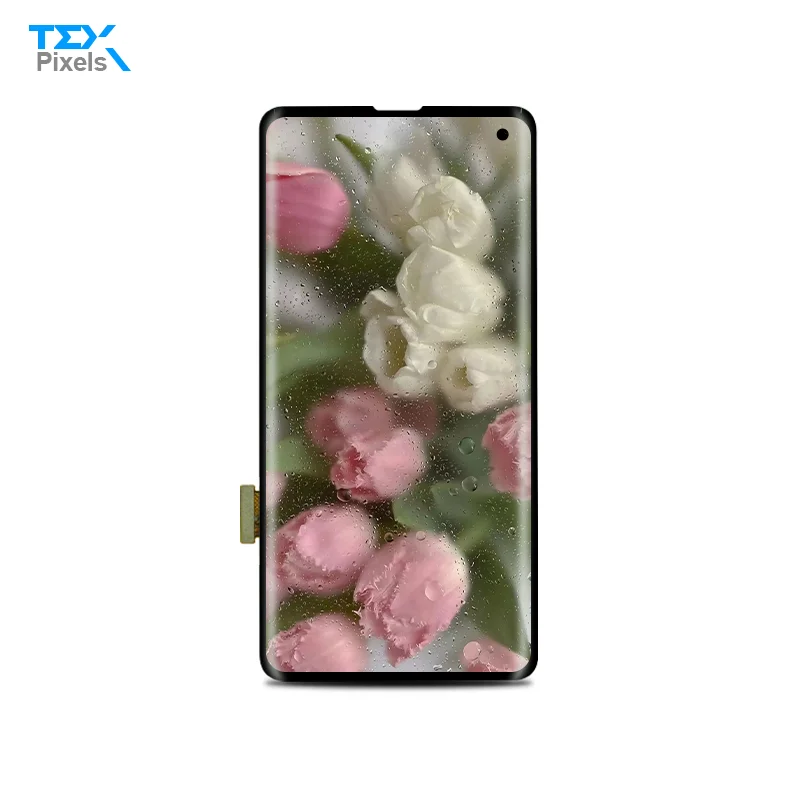 All Press Curved Led Mobile Phone Lcd Repair Set For Samsung Galaxy S10 Screen Original Phones Partes De Telfono Mvil