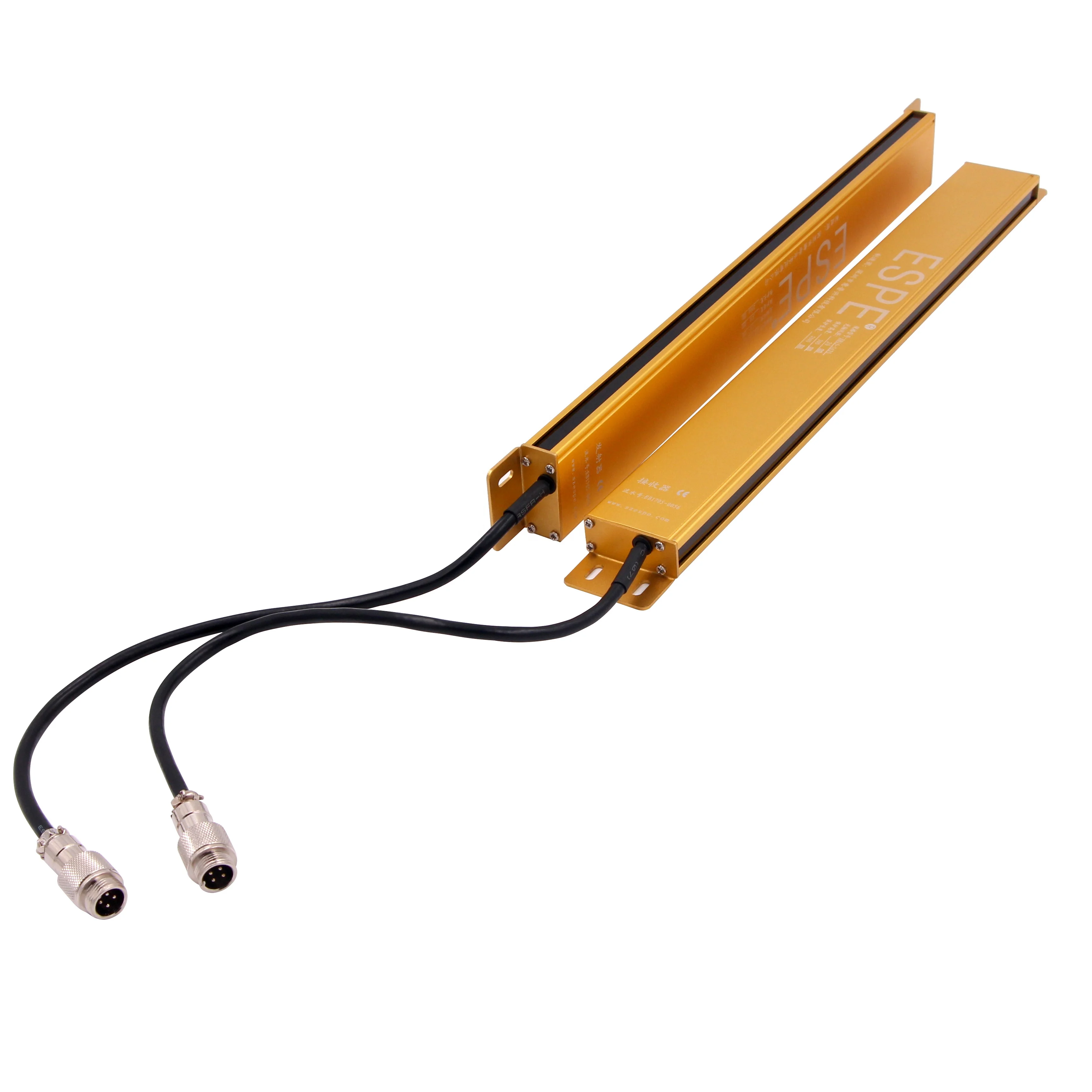 Ultra-thin enclosure EB15 series safety laser fence npn pnp sensor safety light curtain sensor barrier for small machine