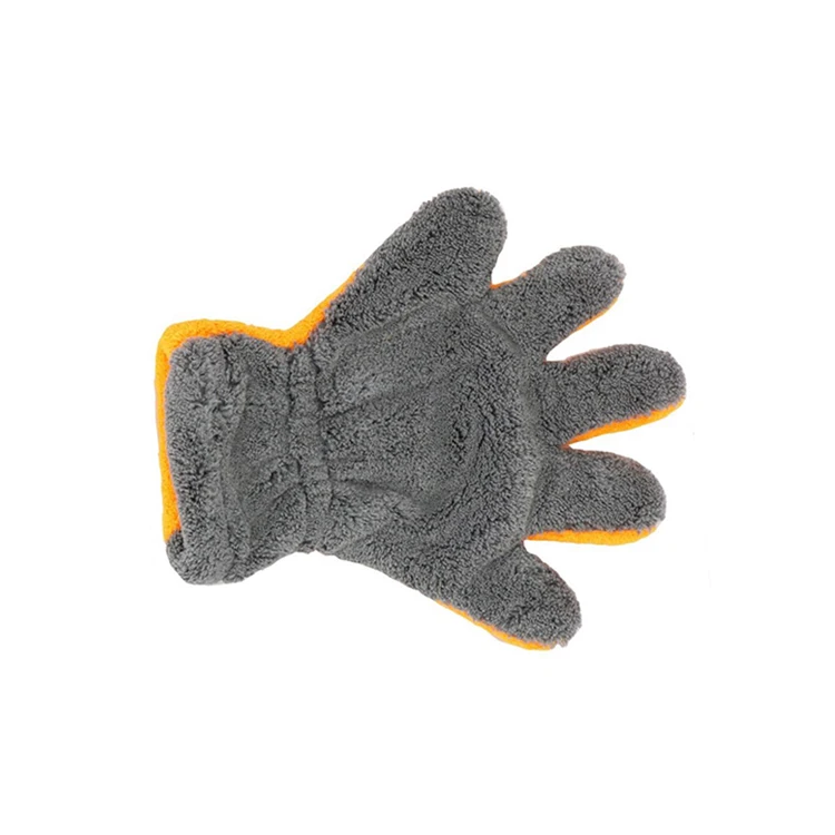 SPONDUCT 2 In 1 Microfiber Car Wash Mitt Microfiber,Micro Fiber Car Wash Gloves Wholesale