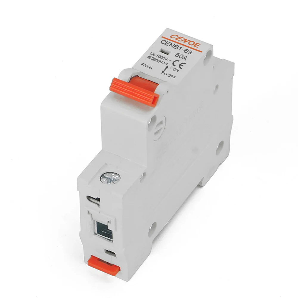 CENB1-63 1P AC/DC 12V/24V 10A/16A/32A выключатель 12V электрический SP 10/16/32 amp мини disyuntor для защиты от перегрузки двигателя