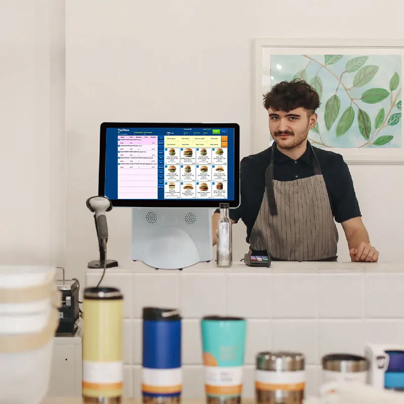 Payment Terminal Machine POS All In One System Touch Screen Cash Register Inventory Management POS System