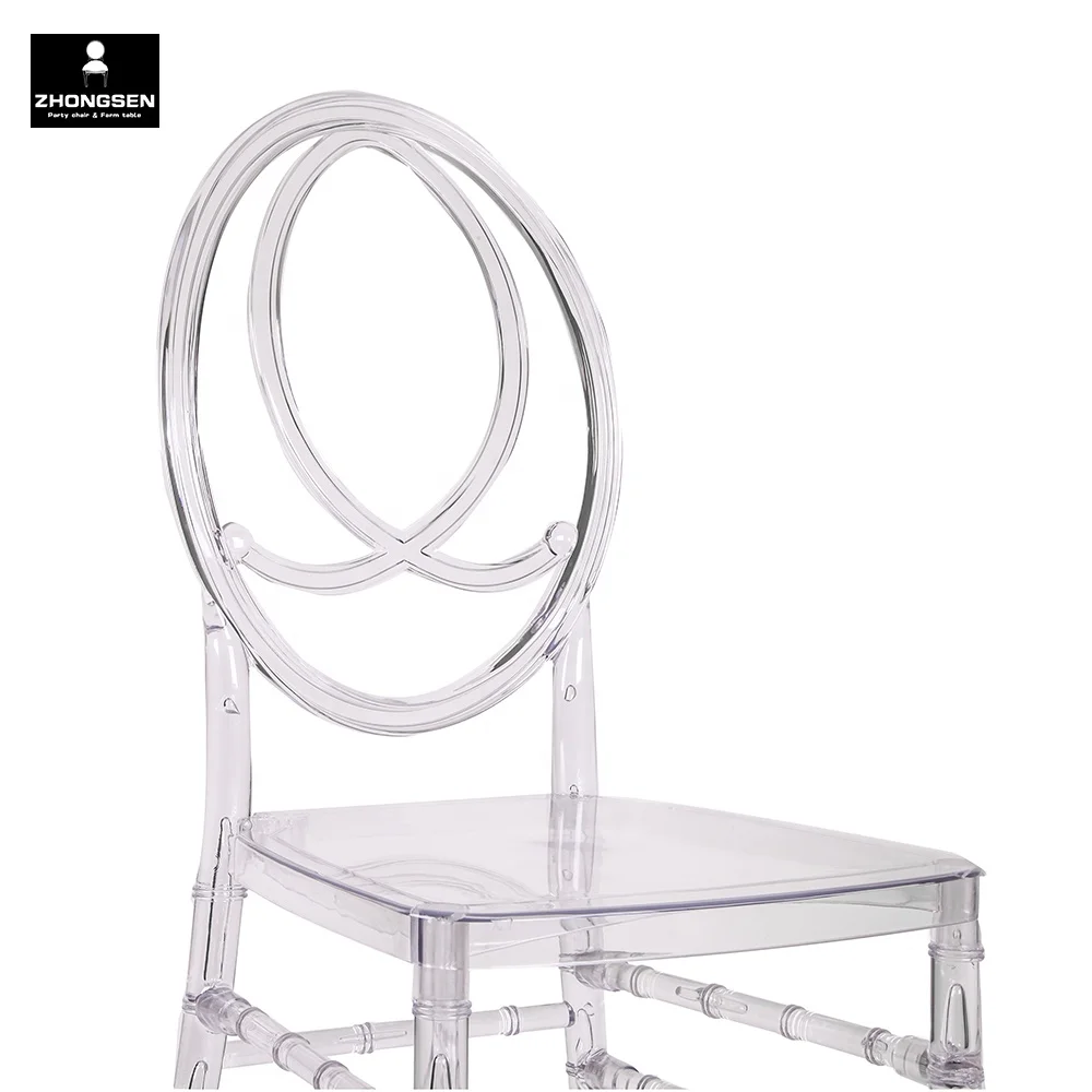 Resin Clear Phoenix Wedding Chairs for Party Banquet